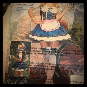 Oktoberfest Beer girl beer maid dirndl